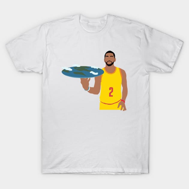Kyrie irving flat earth t shirt on sale